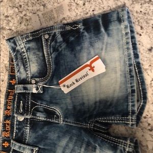 Rock Revival Denim Shorts